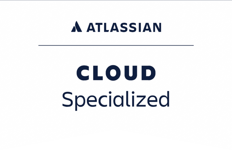 cloud specialization badge white