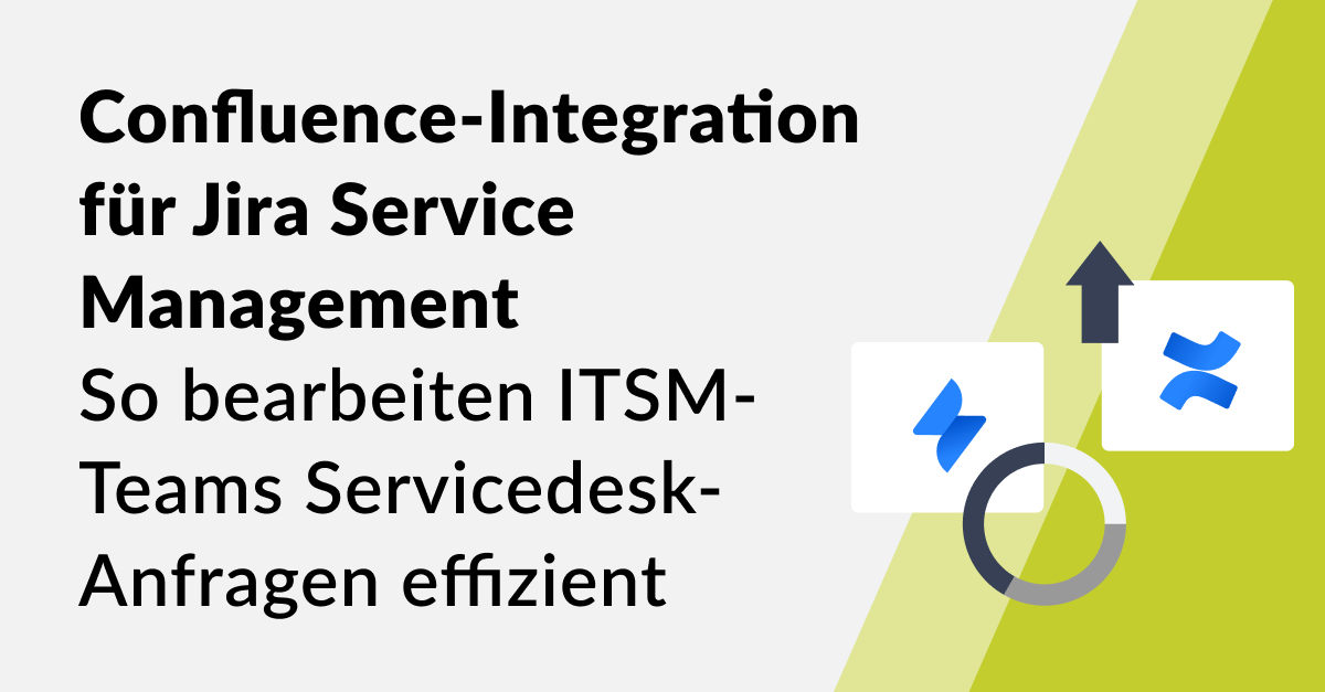 Die Confluence-Integration für Jira Service Management: