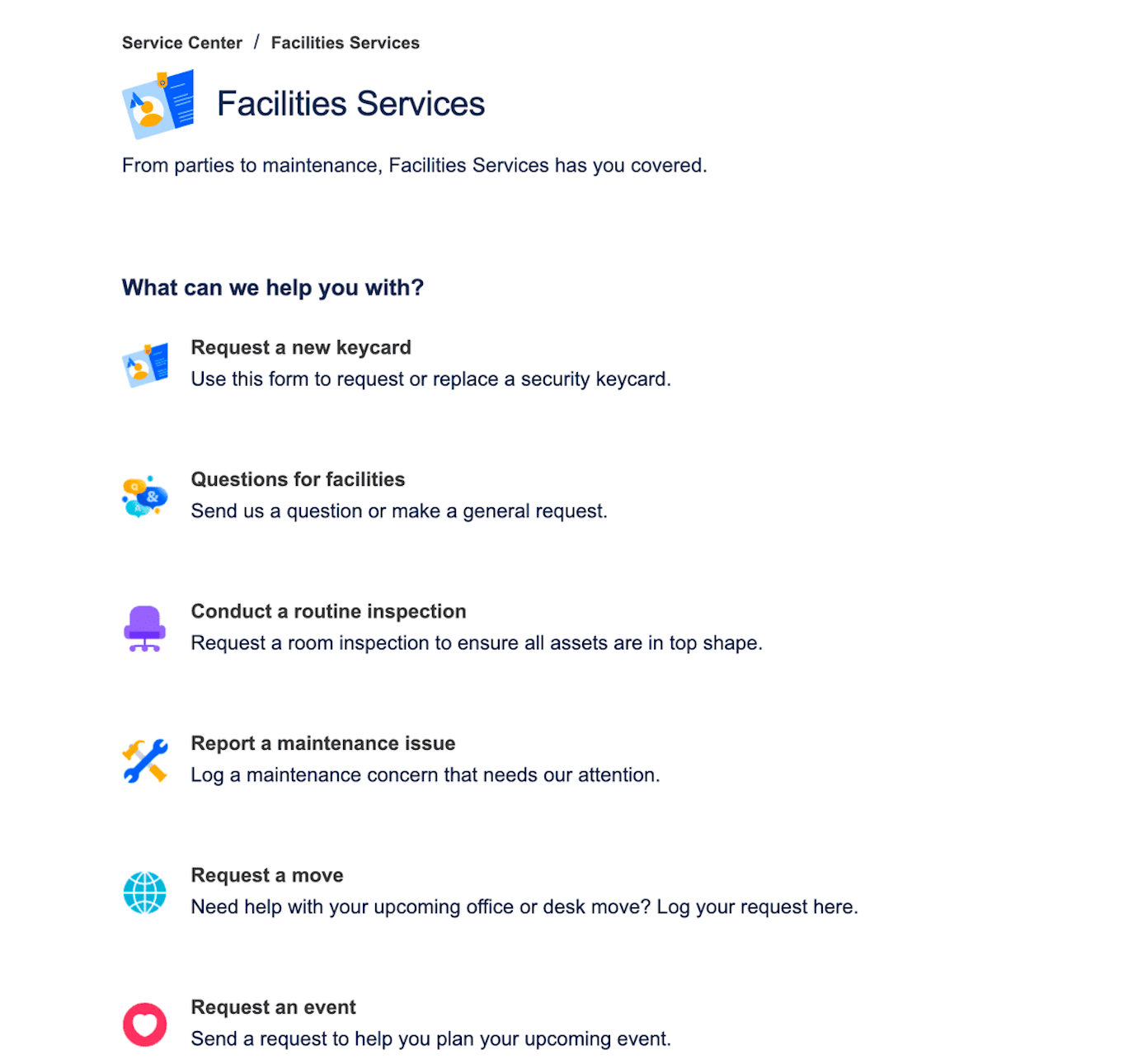 gebäudemanagement jira service management