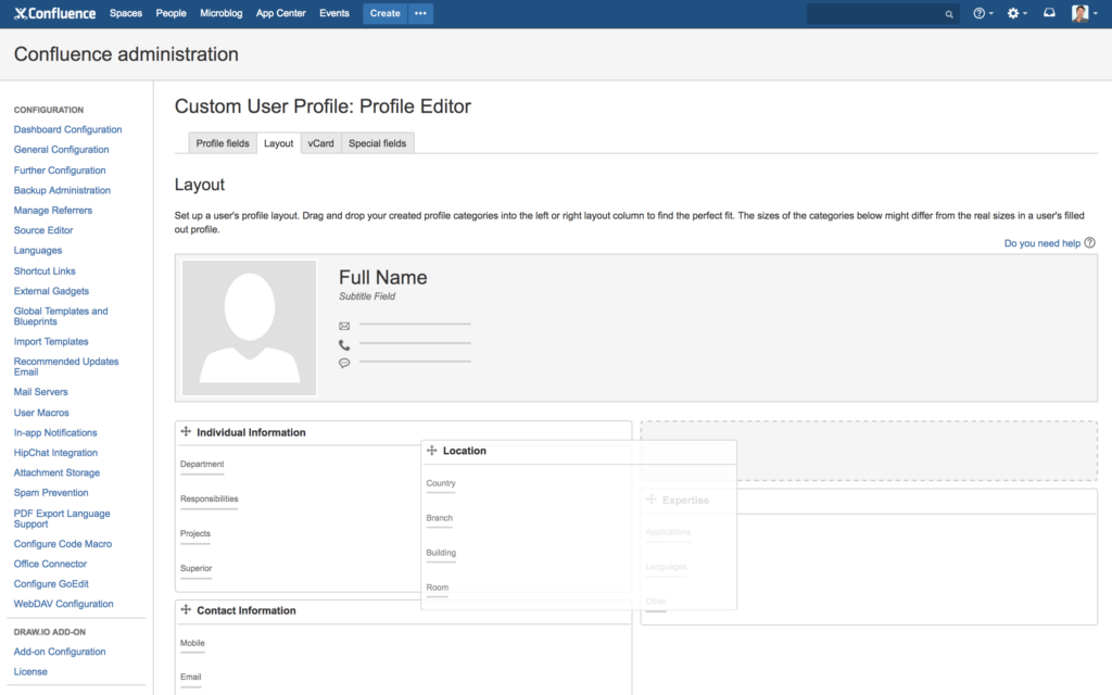 Custom User Profile 2.0 - easy administration