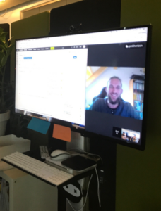 Collaborating with remote team members