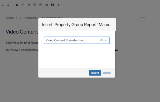 how to orchestrate video production in confluence cloud