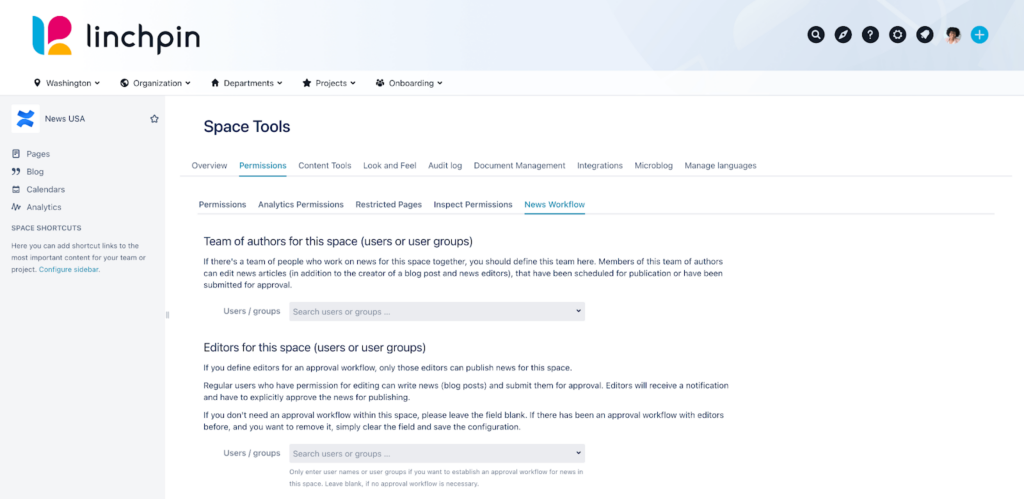 How The Linchpin Intranet Suite Helps Your Content Creators - News 3