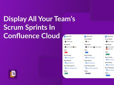 How to Display All Your Teams Scrum Sprints in Confluence Cloud - thumbnail