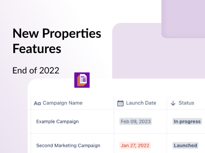 New Properties Features end of 2022 - thumbnail