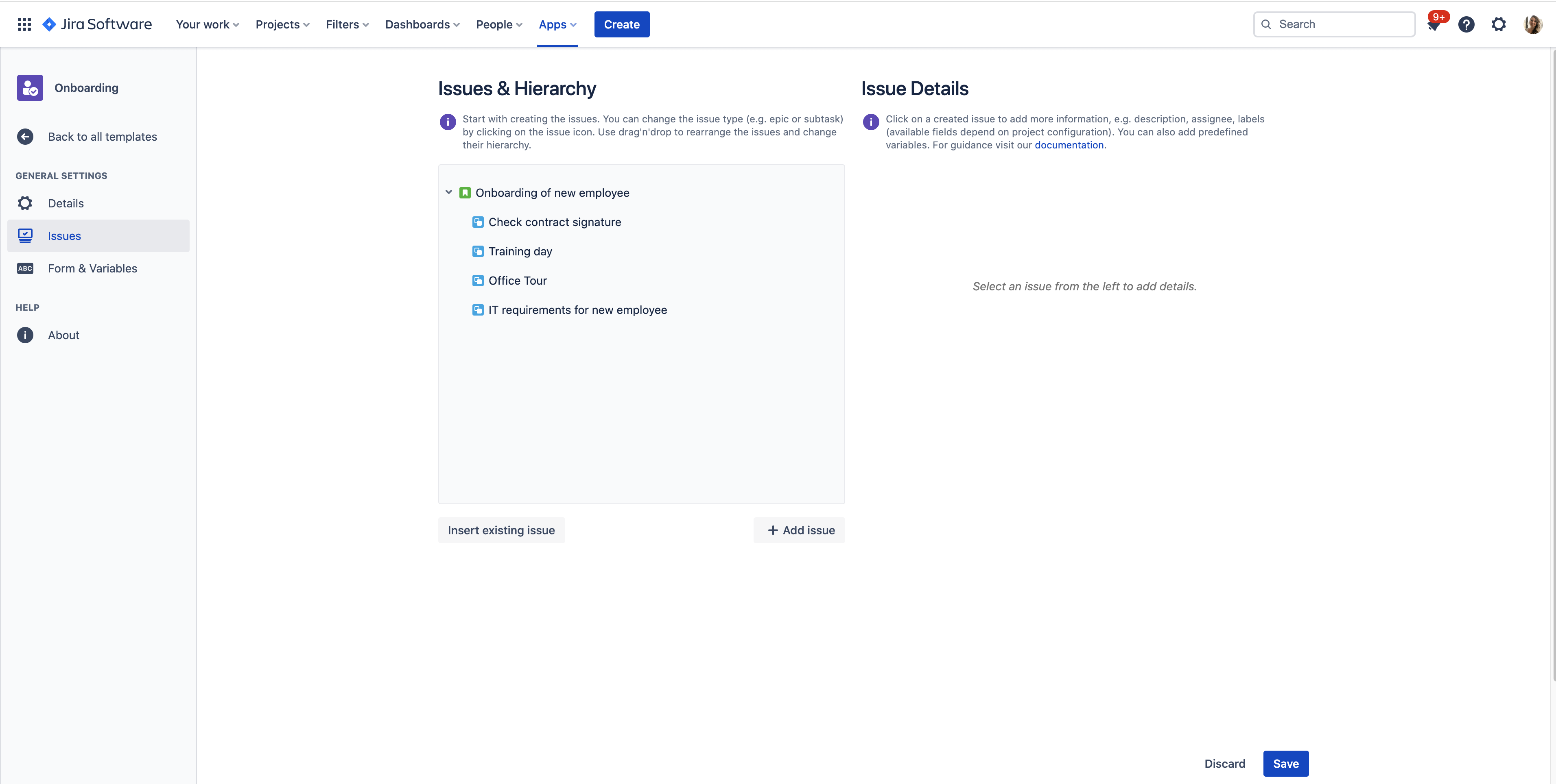 Turn Any Jira Issue Into A Template In Jira Cloud - Insert Existing Issue