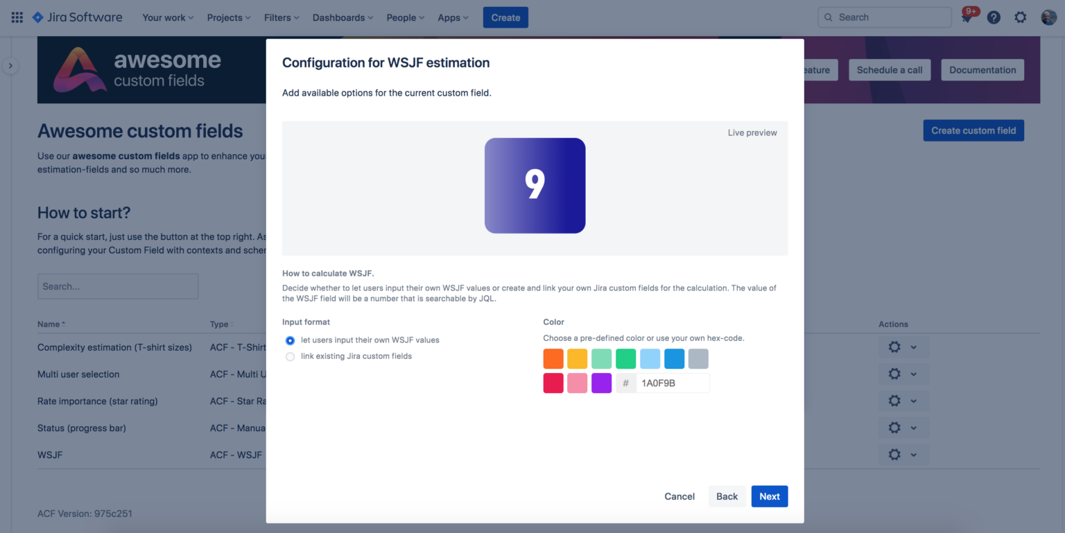Awesome Custom Fields: An important Jira feature has become more accessible and understandable - Fields wizard image 2