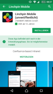 Linchpin Mobile im Google Playstore