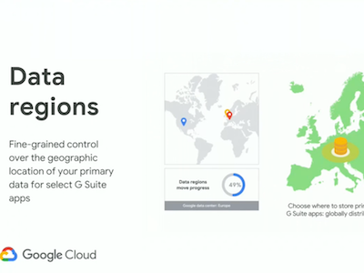 Google G Suite Data Regions