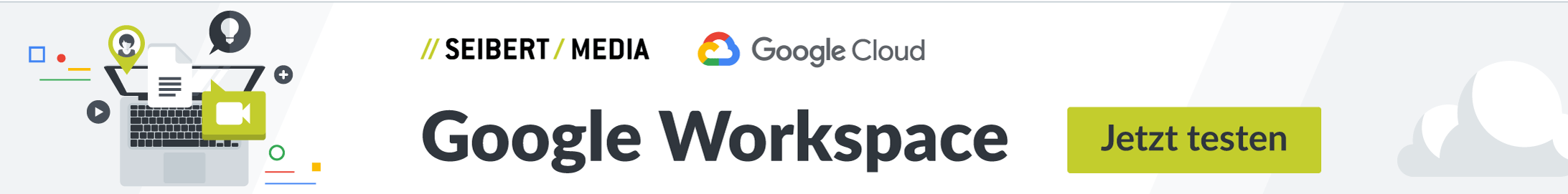 Google Workspace jetzt testen