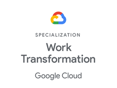Google Spezialisierung für Arbeitstransformation Badge