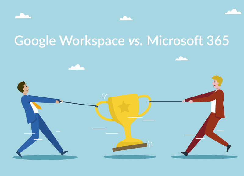 Google Workspace vs. Microsoft 365: Welches Tool hat den größeren Einfluss auf den Unternehmenserfolg?