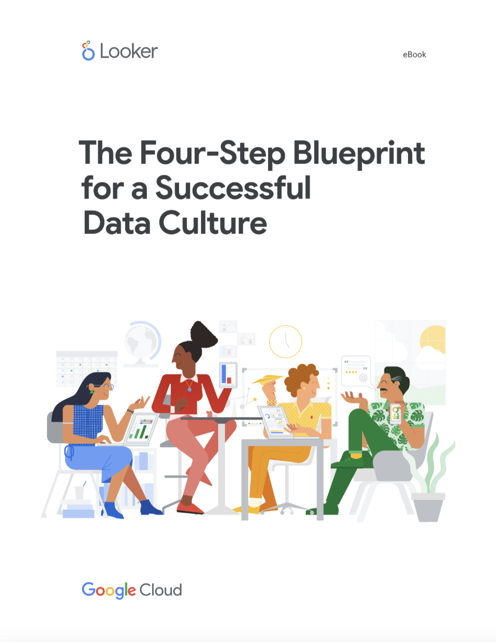 Vorschau Whitepaper “The Four-Step Blueprint for a Successful Data Culture“