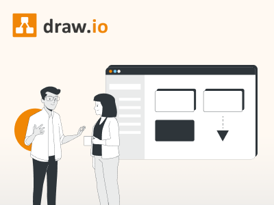 draw.io Projektplanung mit Smart Templates - Prozesse visualisieren