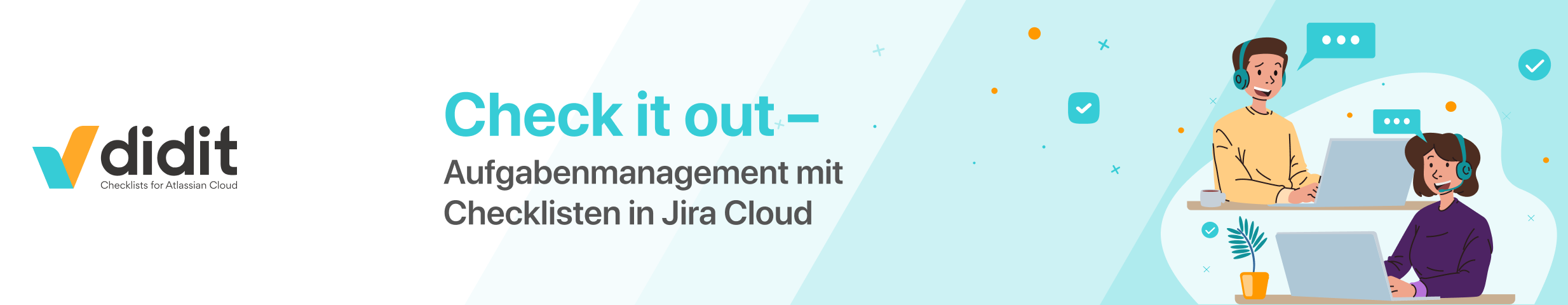 Header - Checklisten für das Aufgabenmanagement in Jira Cloud 