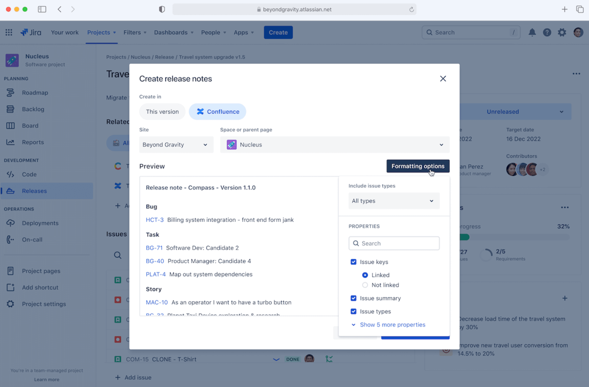 Jira Release Notes