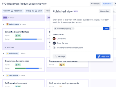 Jira Product Discovery View