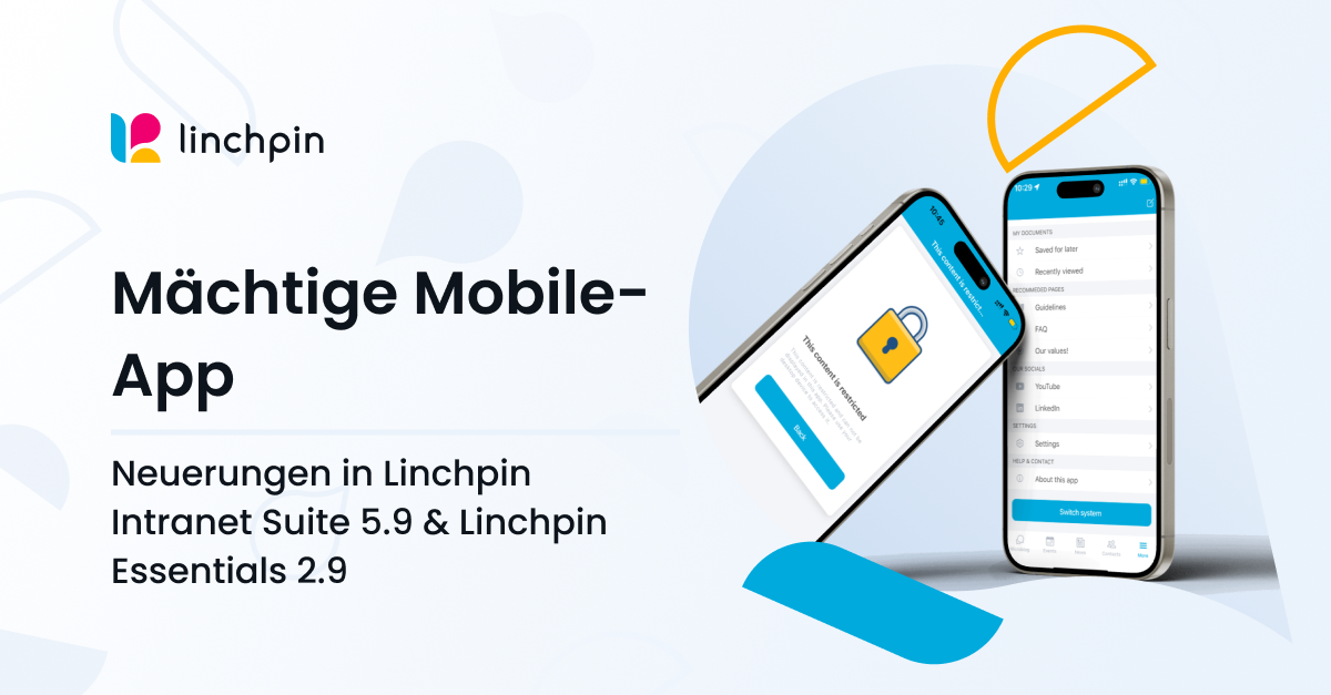 Do more mobile – new Linchpin update (April 2024)